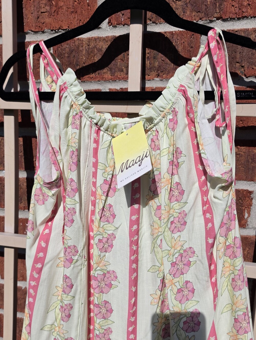 NEW Maaji Mini Beach Dress Colorful Floral Print M - Picture 2 of 9